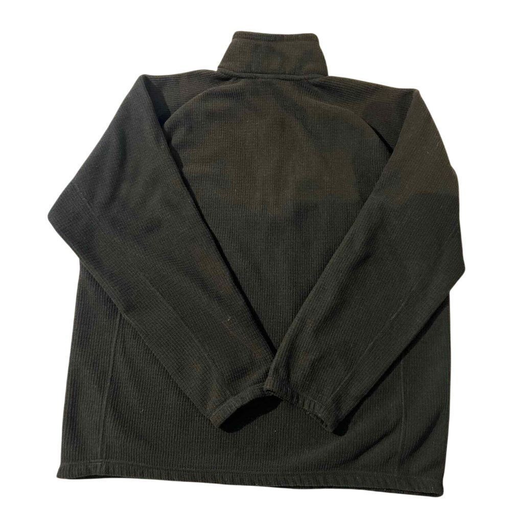 The North Face Men's Black Pullover Long Sleeve Qtr Zip Neck Large Preppy Warm - Picture 2 of 9